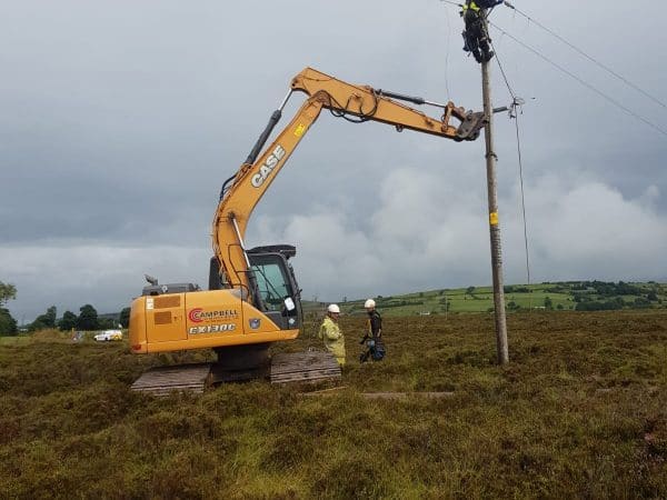 Plant Hire & Haulage image on Campbell Contracts' homepage