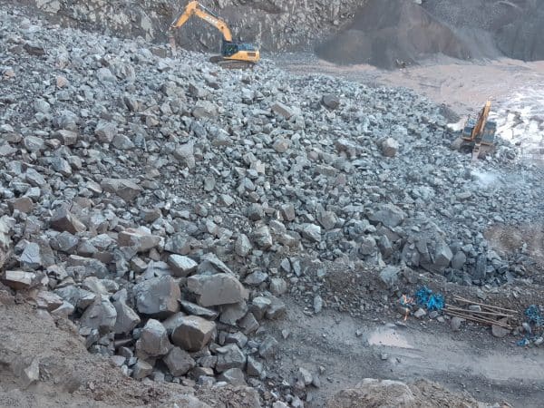 Quarry Products image on Campbell Contracts' homepage