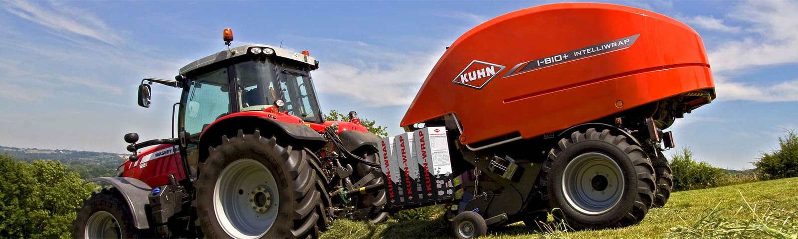 Drumlish Farm Machinery balers banner from its official website