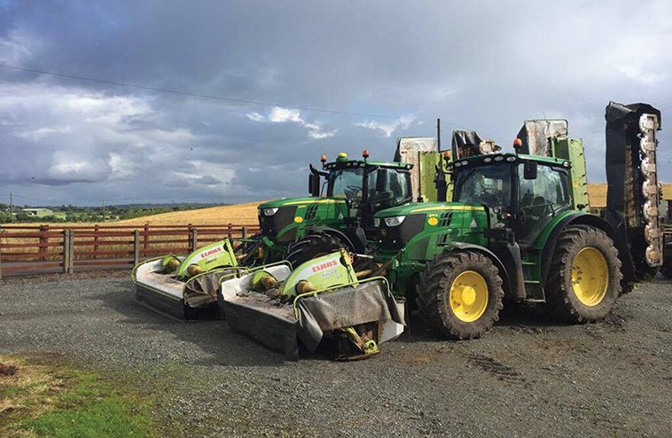 Hessin Bros machinery featured in the Irish Tractor & Agri profile (industry-press photo of the business).