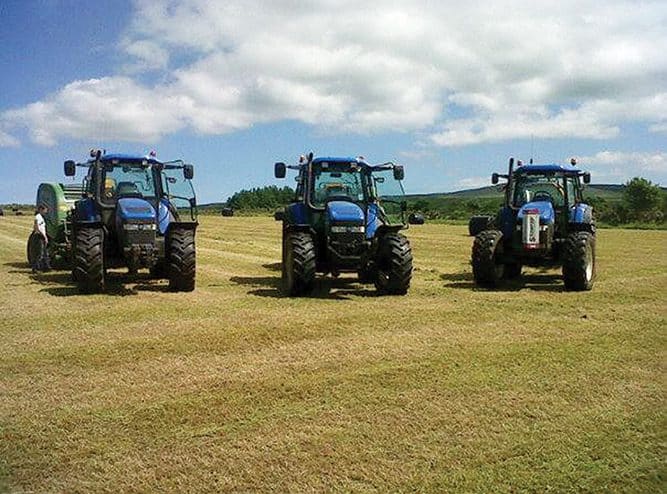 McCloskey Bros agricultural contracting machinery (photo: Irish Tractor & Agri magazine)