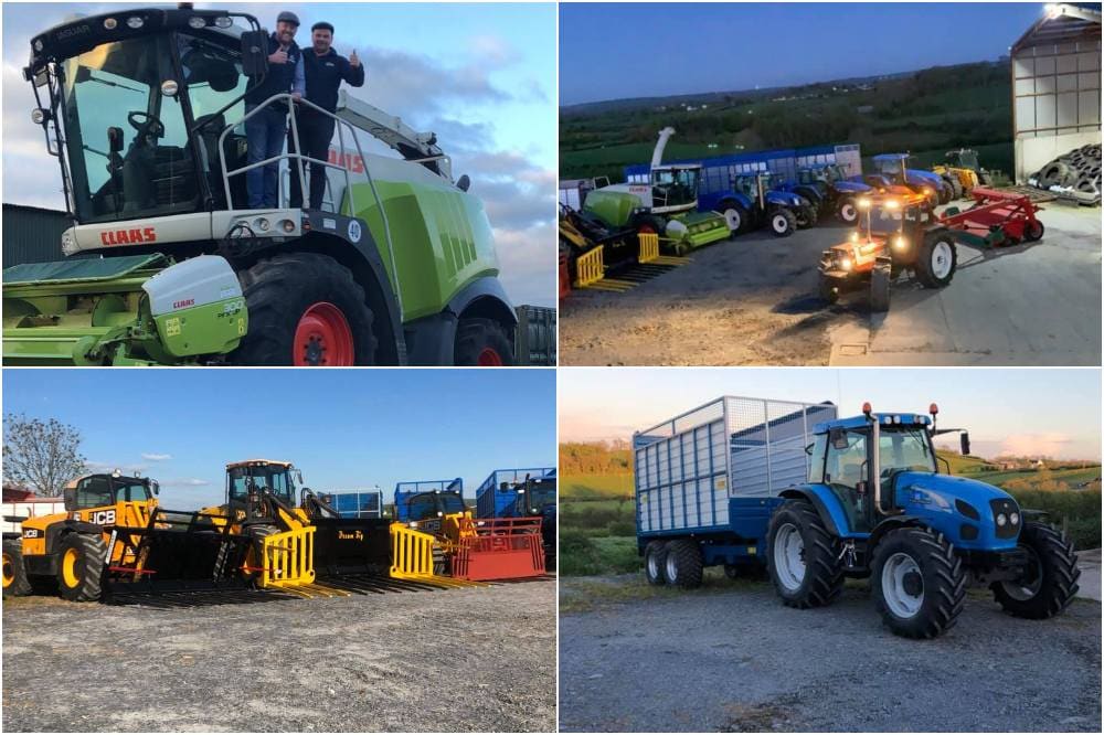 MJ Contracts self-propelled silage harvester, Co. Armagh (Armagh I feature, 2020)